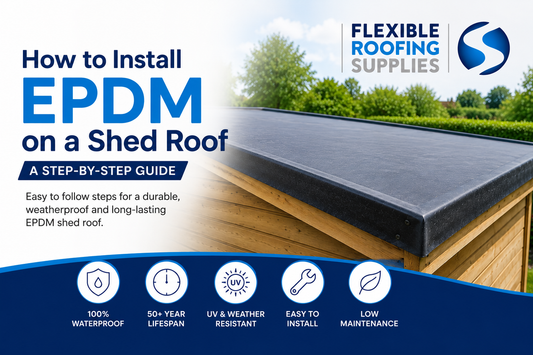Fitting EPDM Shed Roof: Step-by-Step Installation Guide